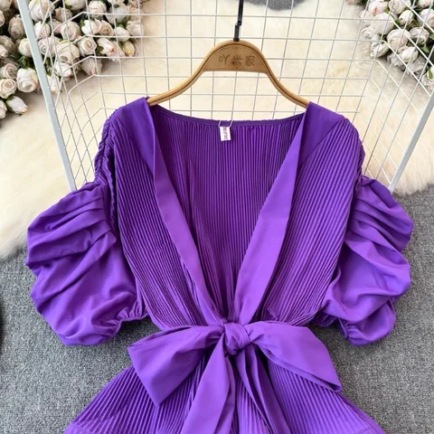 Neploe, элегантные винтажные рубашки с пышными рукавами, женские блузки Y2k с тонкой талией на шнуровке, Blusas Mujer с v-образным вырезом и рюшами