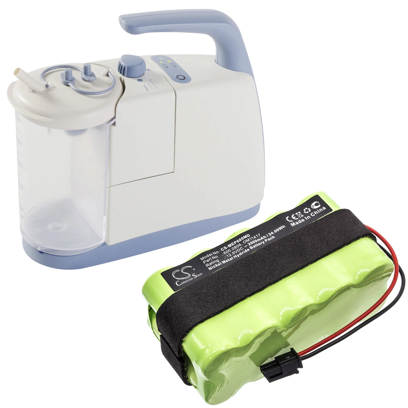 

Cameron Sino 2000mAh Battery For Medela pump Clario Aspirateur Clario Clario Home Care Suction Pump 600.0806 OM11417