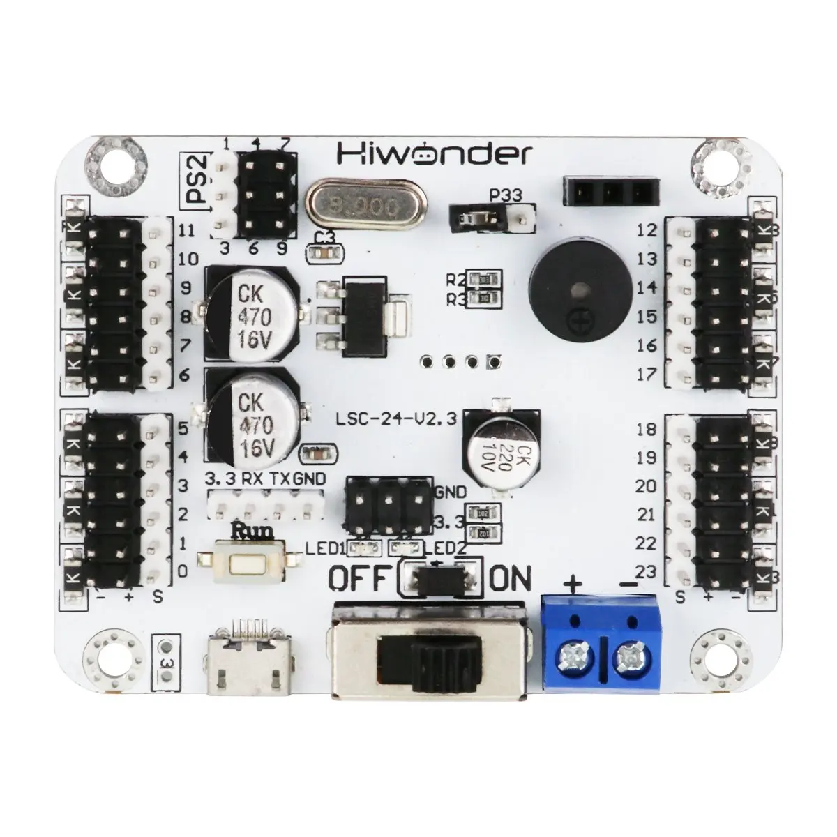 

Hiwonder 24 led channel digital servo controller stem robotic kits radio robot control toys