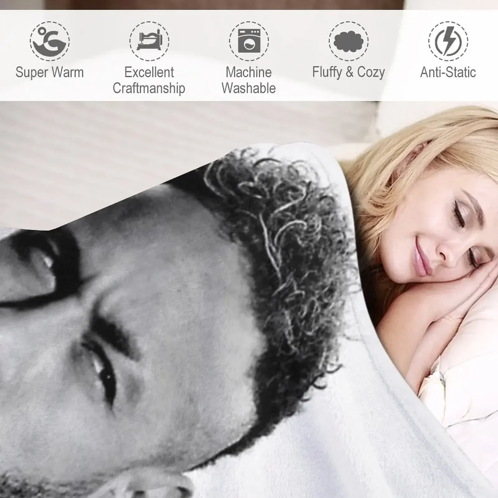 (HD печать) Ney jr пледы одеяла диваны украшения