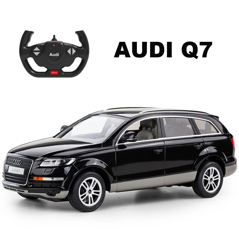 

Audi Q7 Large RC Car 1:14 Scale Remote Control Car Model Big Size Radio Controlled Auto Machine Toy Gift for Kids Adults Rastar