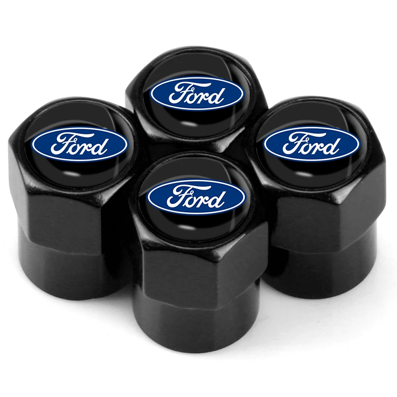 

4 шт., автомобильные Стайлинг, колпачки для клапанов колес из алюминиевого сплава для Ford Escape Kuga Mondeo Ecosport Fiesta Focus 2 3 MK1 2 Fusion