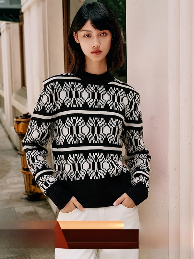 [Весь магазин на 2 предмета] Флисовый свитер серии 599 юаней вязаный Huaxi 2024 зима |