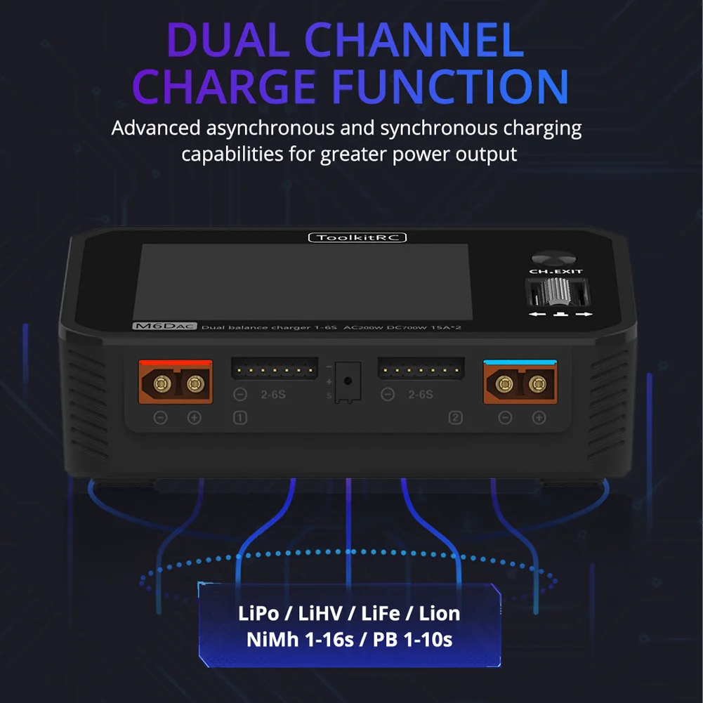 Рисунок 5 - ToolkitRC M6DAC 350W x 2 USB-C