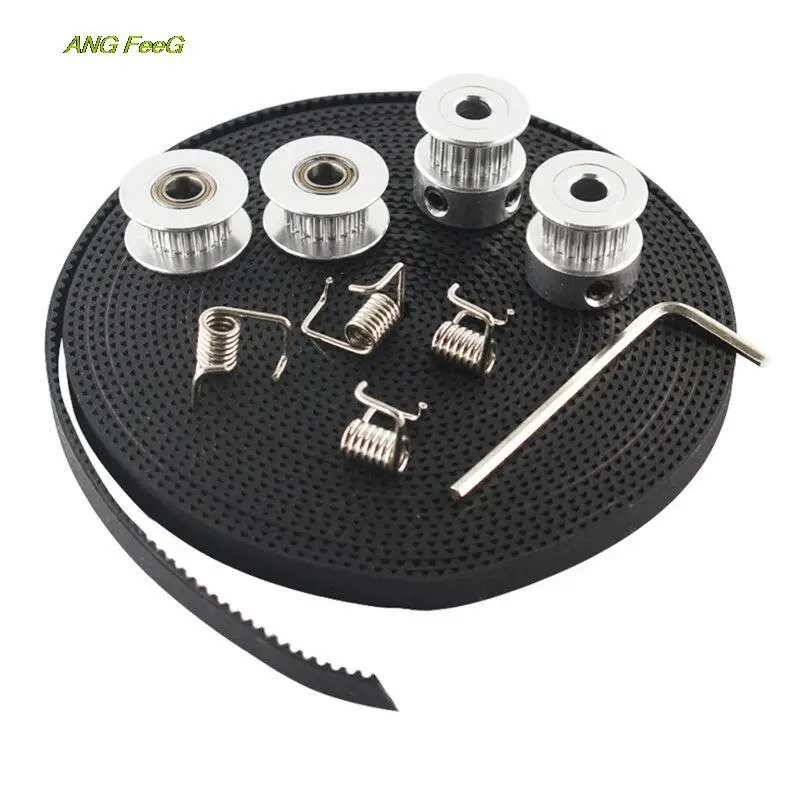 Torsion Springs Pulley Set Gt2 Timing Belt Replacement Kit Accessories Screws Idlers Tool Parts For 3D Printers Linear Motors