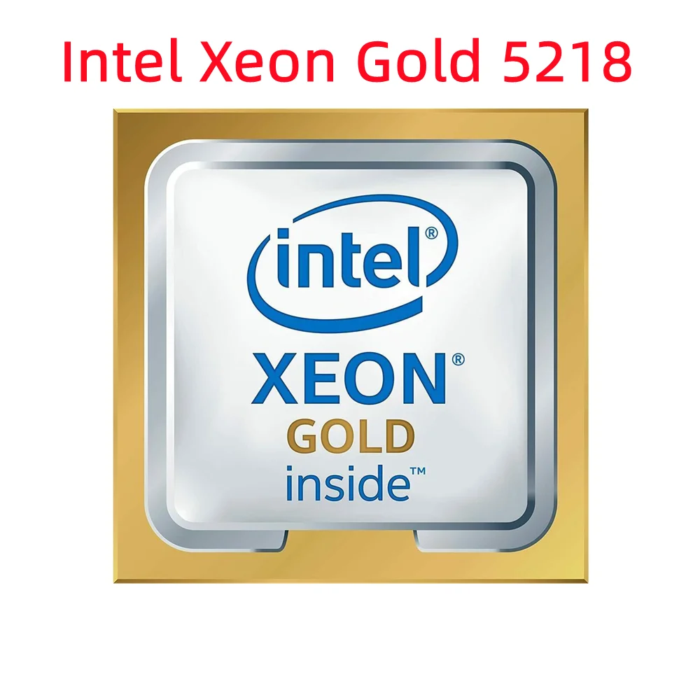 

Intel Xeon Gold 5218 Processor Server CPU Brand New 16 Cores 2.30 GHz 22M Cache CD8069504193301 SRF8T Cascade Lake