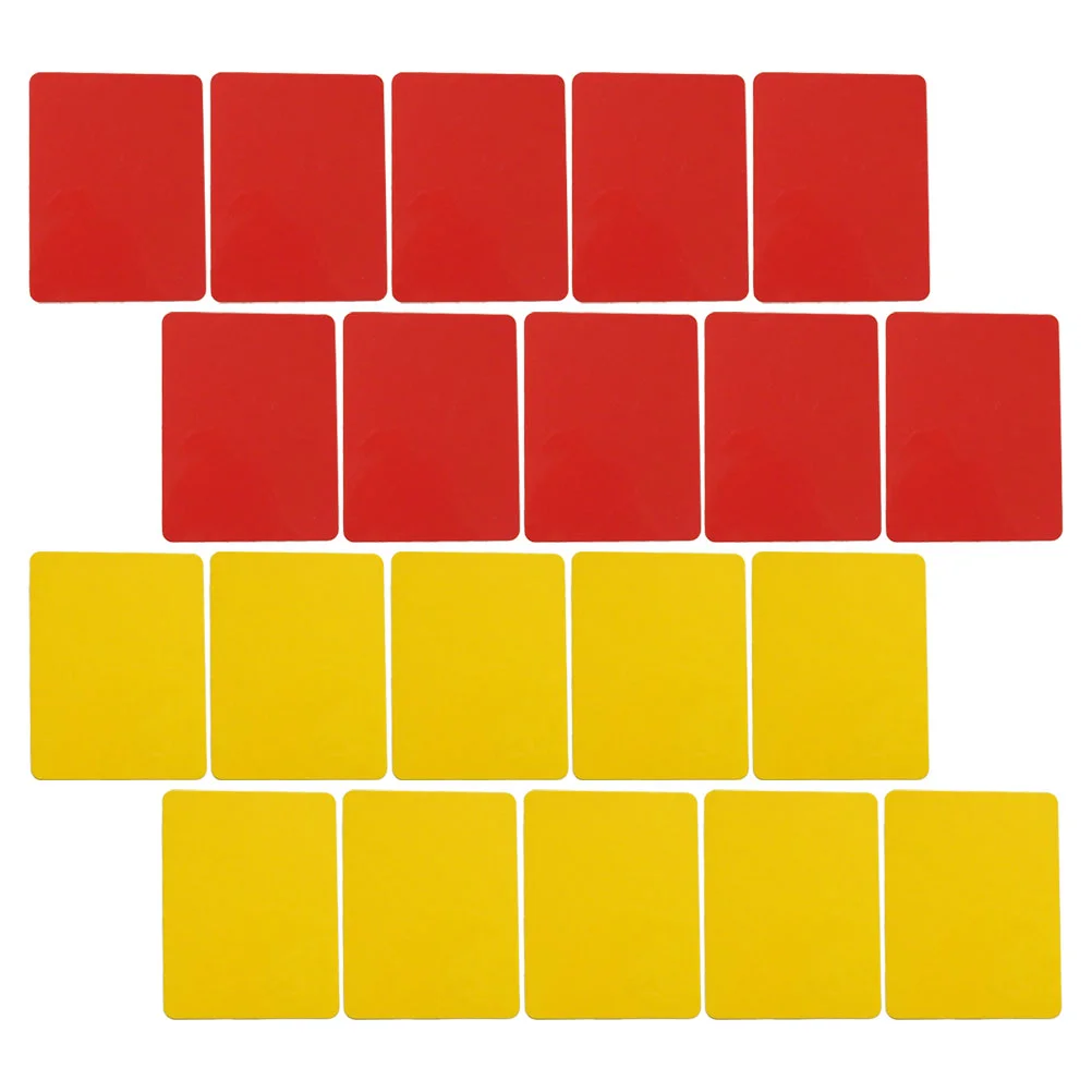 

Game Card Purse Accessories Red Yellow Cards Football Soccer Kit Match Accessory