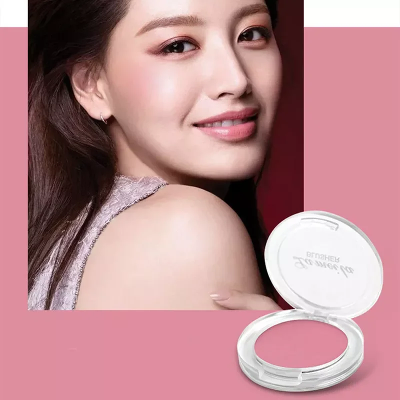 

2022NEW 6 Colors Blush Makeup Palette Mineral Powder Red Rouge Lasting Natural Cream Cheek Tint Orange Peach Pink Blush Cosmetic