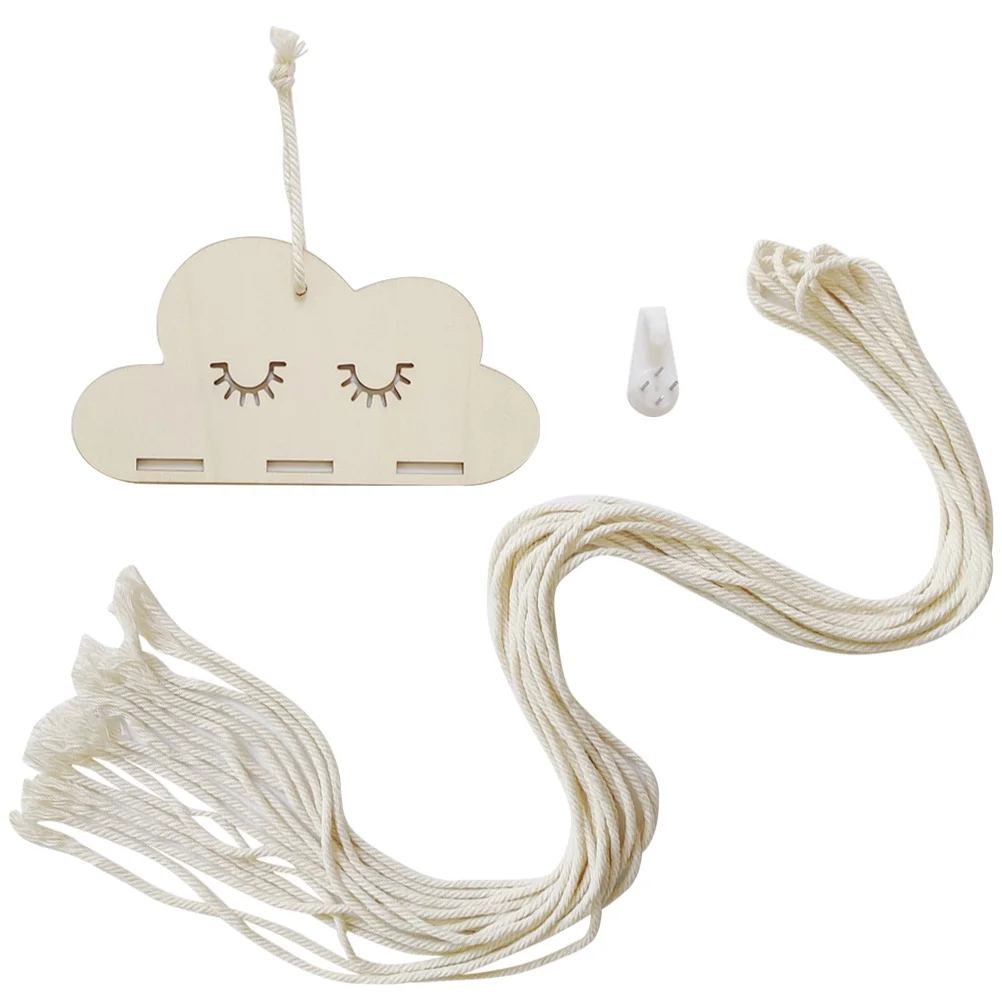 

Decor Sign Wall Wooden Cloud Diy Hanging Decorative Crafts Ornament Woodshape