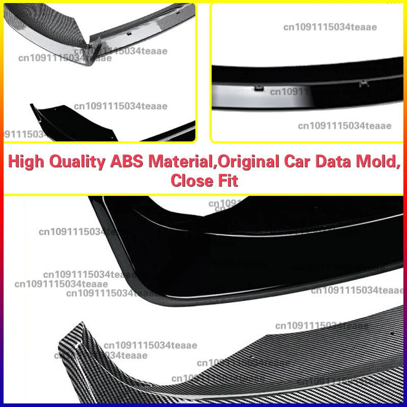 Передний бампер спойлер нижняя защита лезвий сплиттера для Ford Fiesta ST MK6 B-Max B232 2012 2013