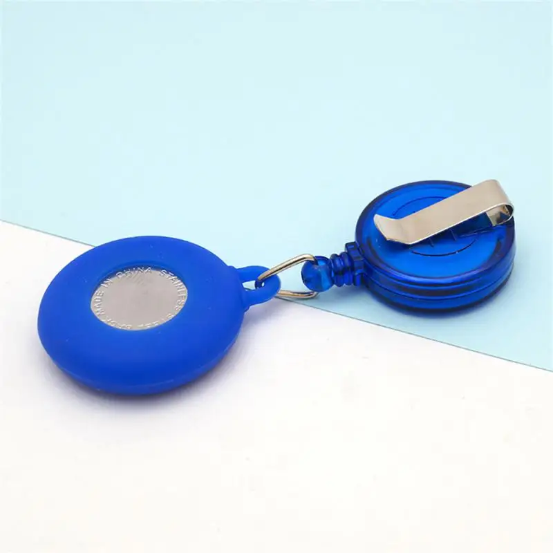 Мини милые карманные часы унисекс силиконовые медсестры брикет с батареей Retractabl