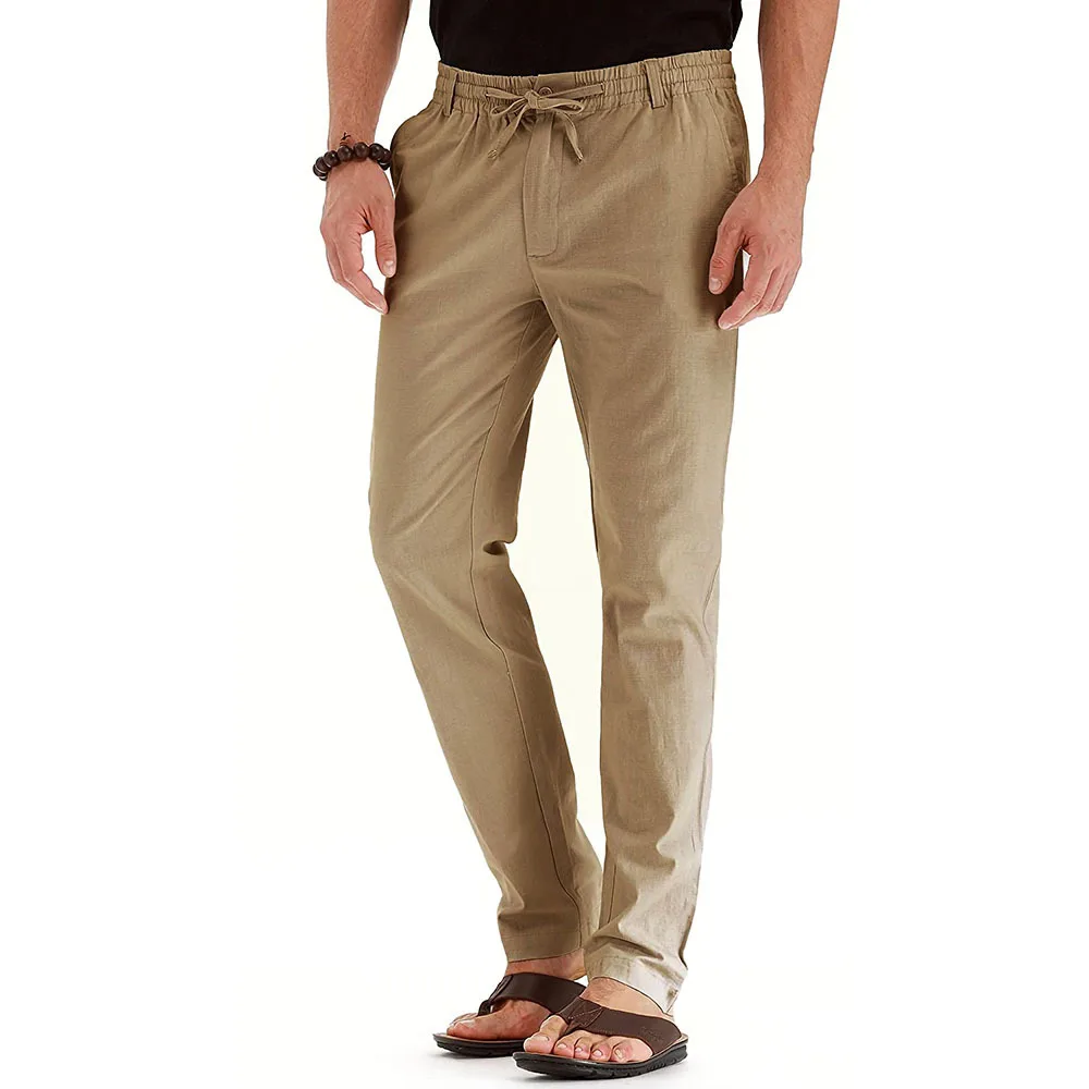 

Large size spring autumn fashion men's casual trousers zipper cardigan trousers men streetwear men