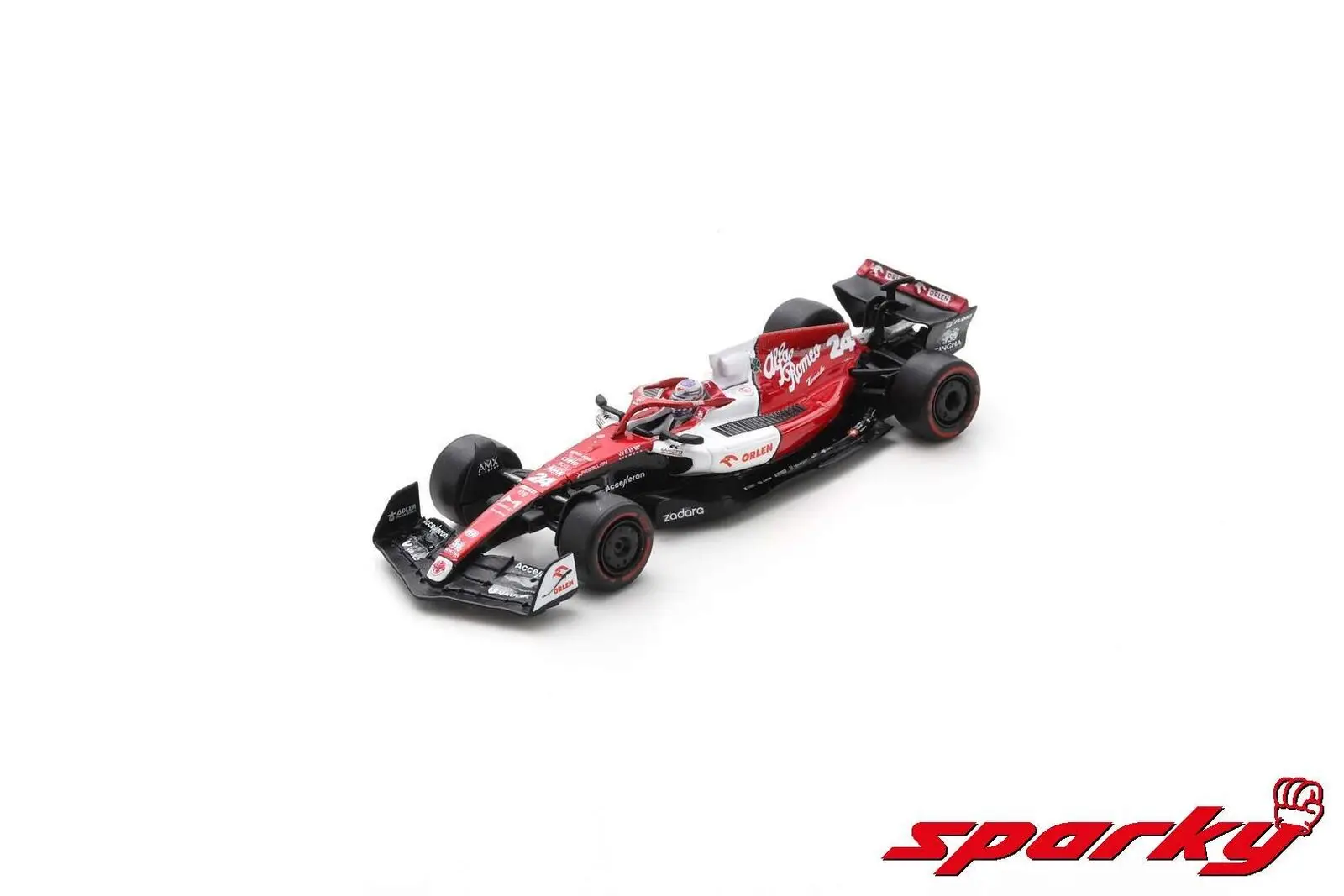 

Spark Y261 1/64 ROMEO F1 TEAM ORLEN C42 NO.24 2022 ZHOU GUANYU Diecast Model Car Collection Limited Edition Hobby Toys