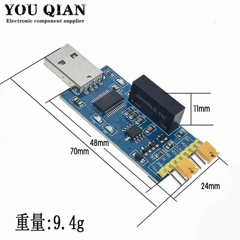 Mini FT232 модуль последовательного порта USB для TTL магнитная изоляция FT232RL