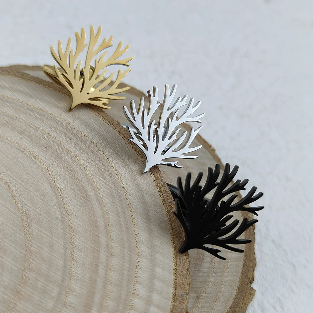 Модный и очаровательный Мужской зажим для галстука кораллового рифа из