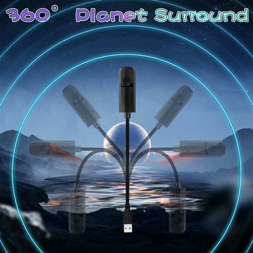 Потолочный ночник в виде звездного неба с USB-портом