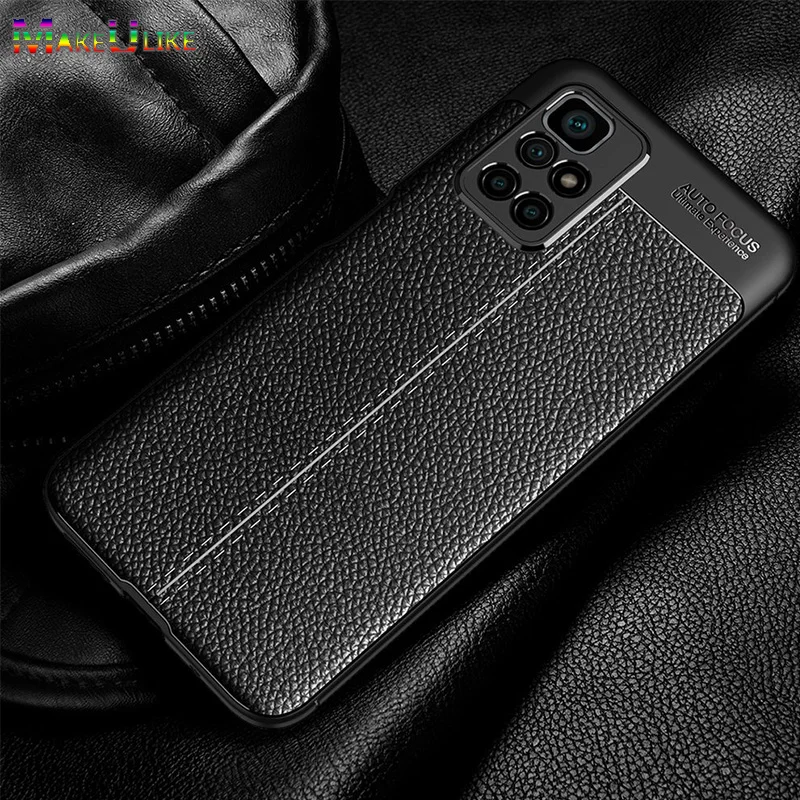 

Soft TPU Case For Xiaomi Redmi 10 8 8A 7 7A 9 Prime 9i 9A 9C 9T K20 K30 K40 Pro Case Cover Leather Grain Silicone Case