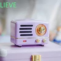 Bluetooth Wireless Speaker Maowang OTR, Little Prince Alice Purple, Portable Radio, Retro And Children's Gift Box
