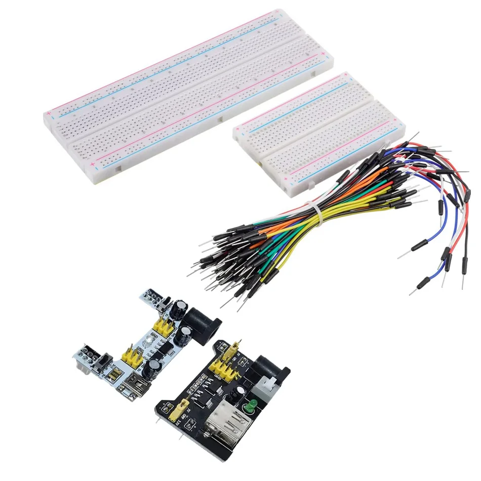 

MB-102 MB102 Breadboard 400 830 Point Solderless PCB Bread Board Test Develop DIY for arduino laboratory SYB-830