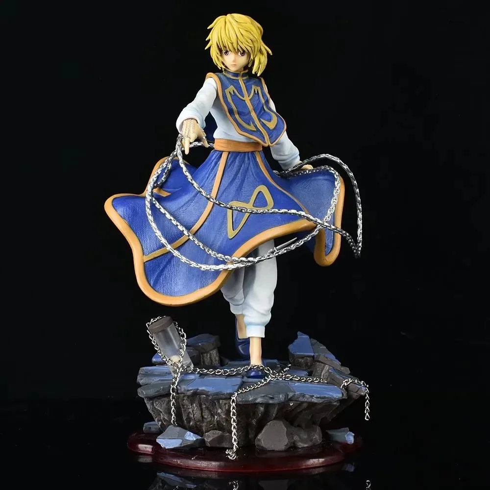 Anime Hunter Hunter Kurapika GK PVC Action Figure Collectible Model Doll Toy 33cm