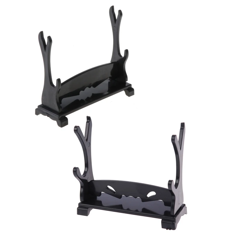 

5pcs Two Tiers Holder Display Stand for Cartoon and Comic Show Sword Magic Wand