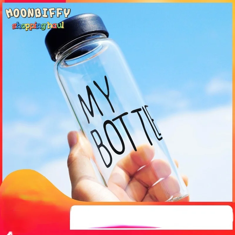 

My bottle пластиковая Модная Спортивная бутылка для воды 500 мл стильная термостойкая герметичная цветная бутылка для воды для любителей путеше...