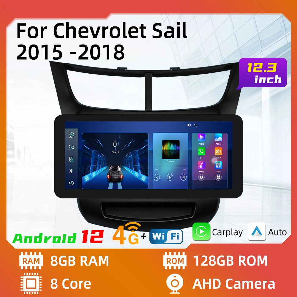 

Автомагнитола 2 Din Android стерео для Chevrolet Sail 2015 -2018 GPS-навигация автомобильный мультимедийный плеер аудио Авторадио головное устройство