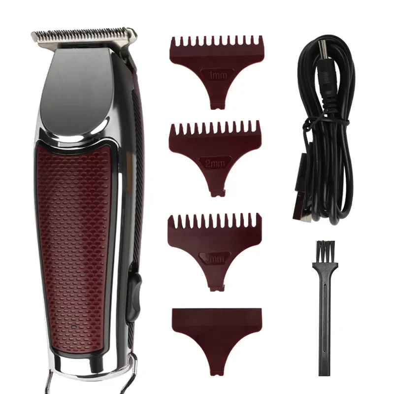 

Professional Length Adjustable Electric Cordless Low Noise Barber Home Cutting Machine Haircut Trimmer Hair Clipper