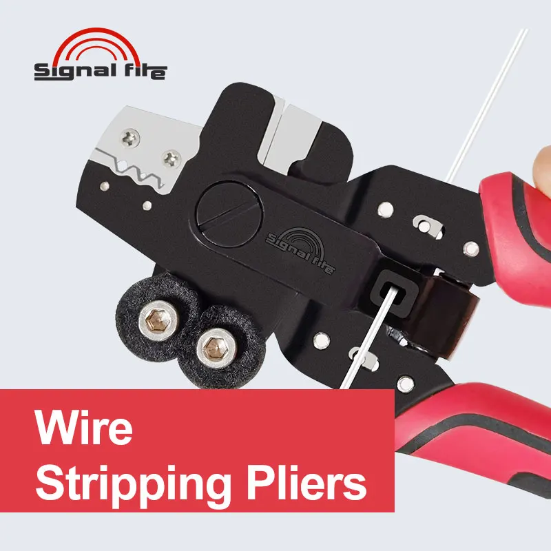 OFS-04 4in1 Fiber Optic Stripper with 3 Holes Miller Clamp Wire Cutters Stripping Pliers Professional FTTH Fiber Networks Tool