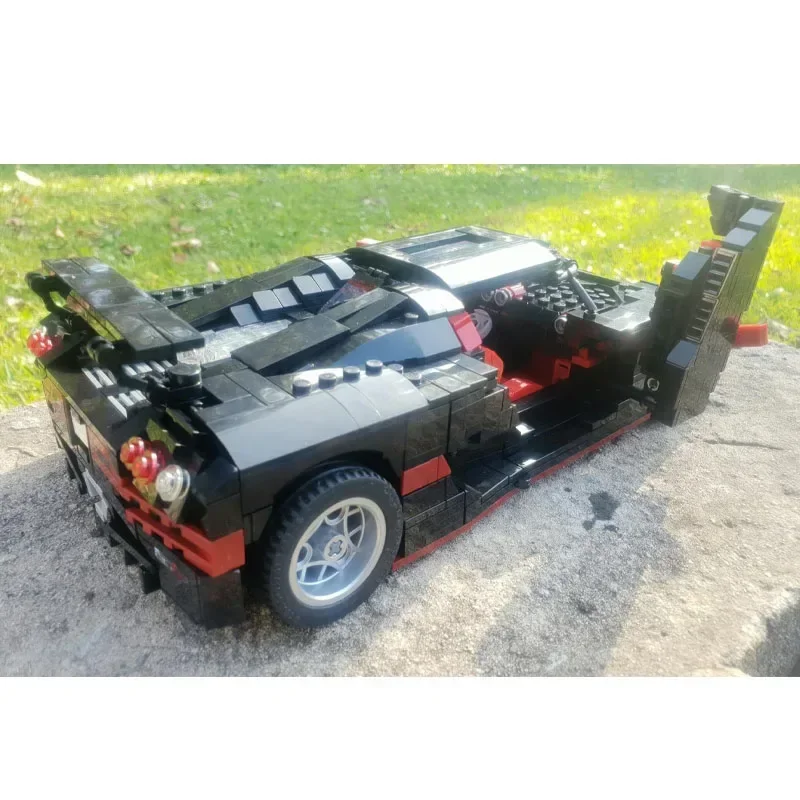 MOC-39287 Черный CCX Классический спортивный автомобиль в сборе модель строительного