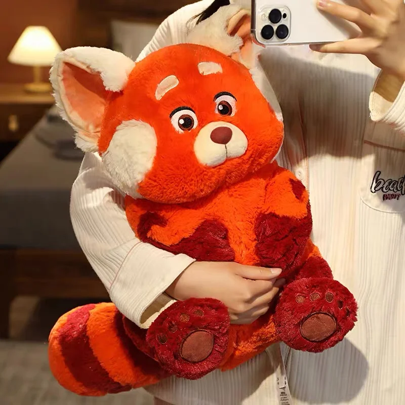 Disney Turnings Red Plush Toys Kawaii Anime Panda Plushies Pillow Stuffed Animals Bear Doll Girl Soft Toy for Children Kids Gift