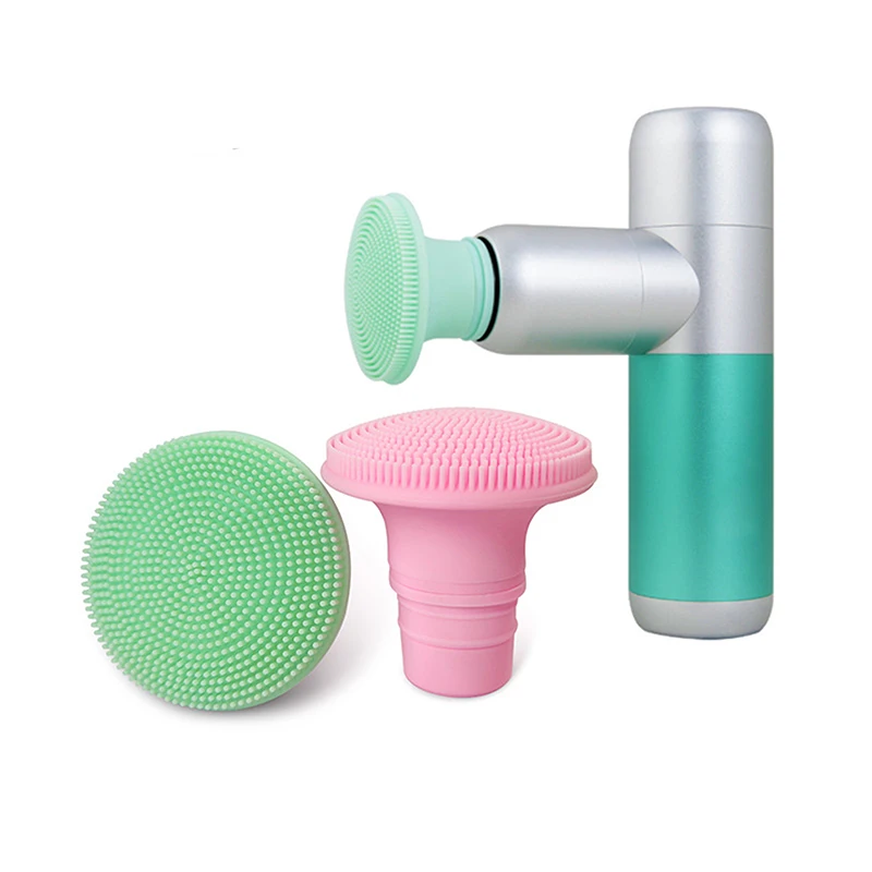 

18-19mm Silicone Replacement Heads For Massage Gun Muscle Stimulator Body Relaxation Shaping Exercising Fascia Gun Massager Head