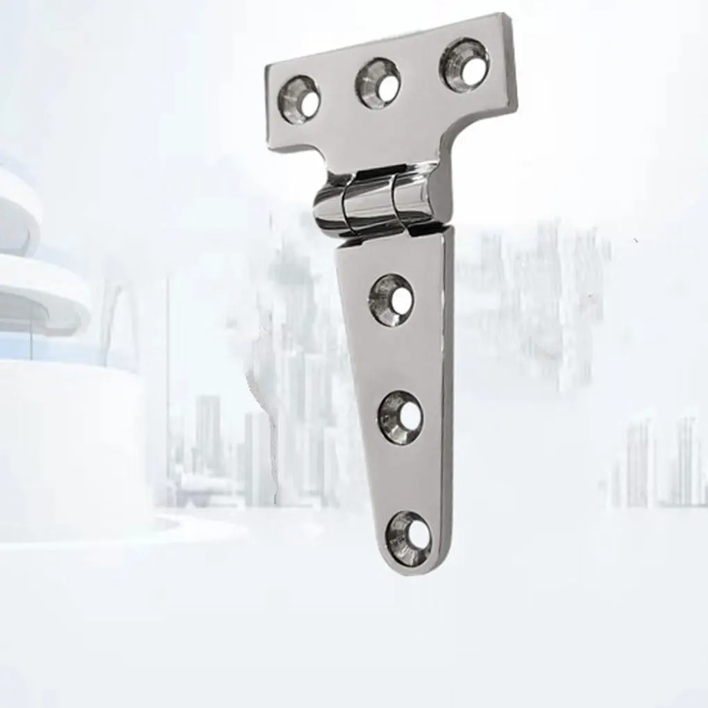 

2 Pieces Door Hinges Stainless Steel Boat Motorboat Furniture Hardware