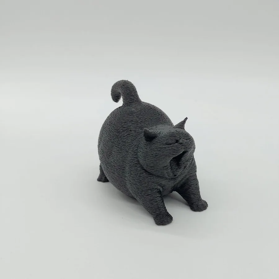 

Фигурки кошки Yawning из пластика