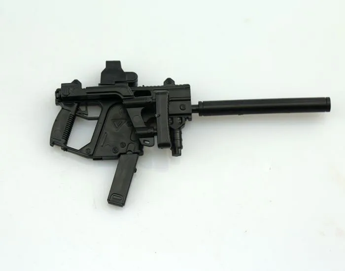 Масштаб 1:6 KRISS Submachine Gun пластиковая Сборная модель огнестрела для 12-дюймовой