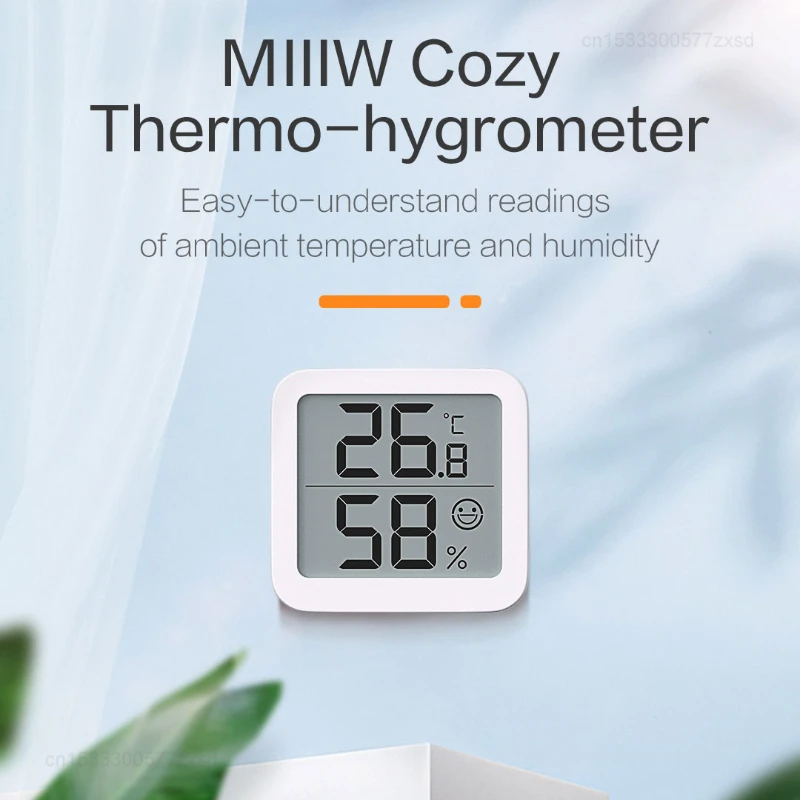 Электронный цифровой измеритель температуры и влажности Xiaomi MIIIW внутренний