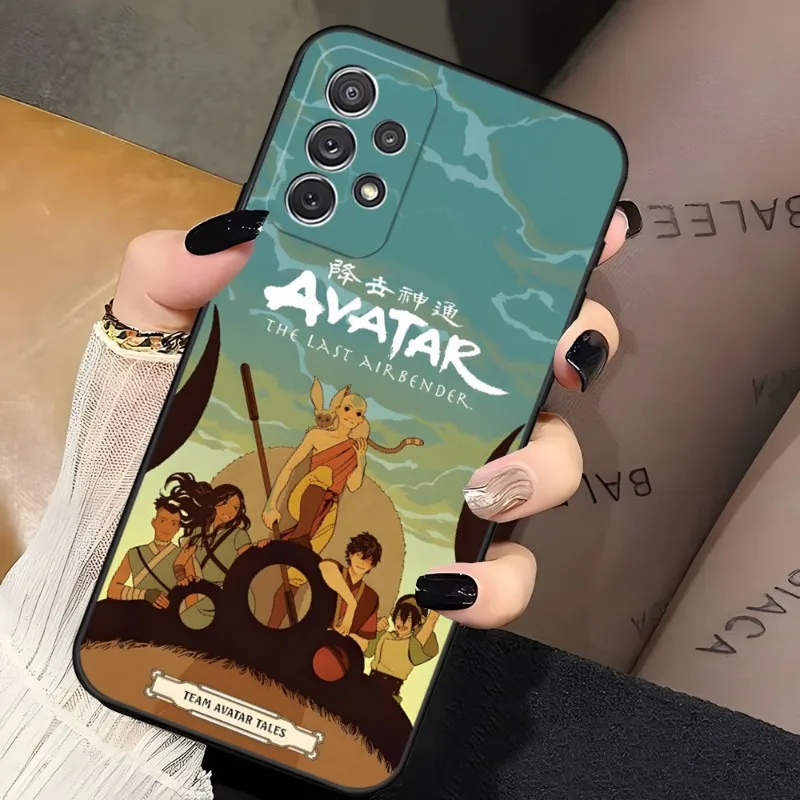 Чехол аниме Аватара для Samsung Galaxy A13 A02 A52 A22 A53 A73 A71 A54 A34