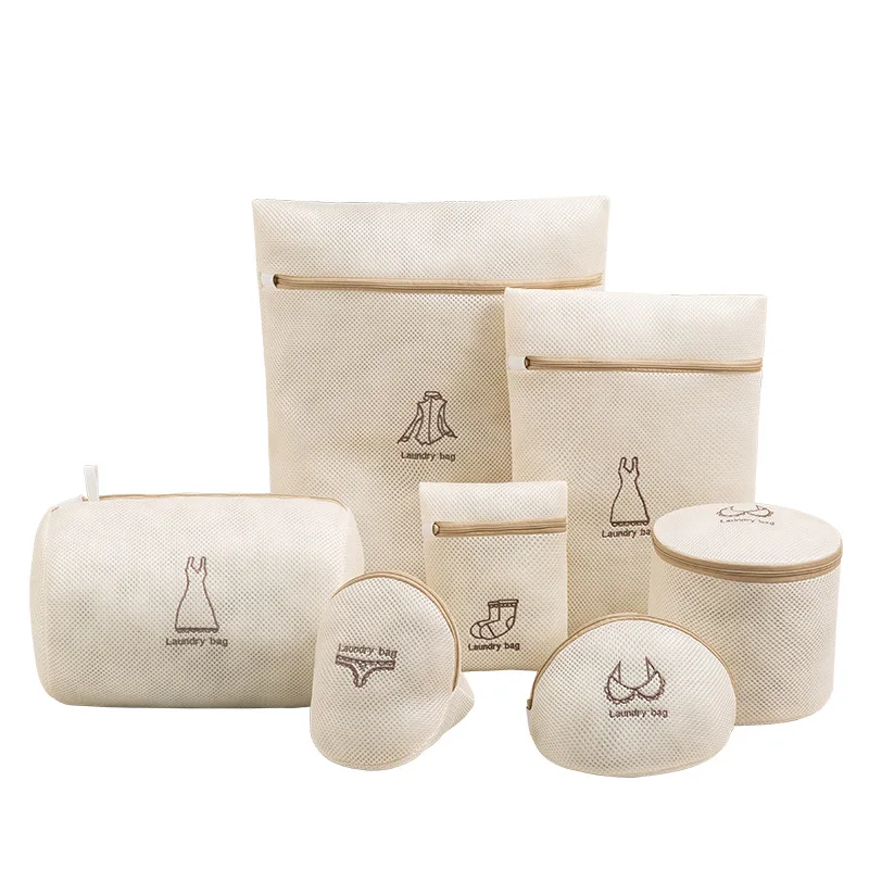 

Набор из 7 мешков для стирки белья из полиэстера