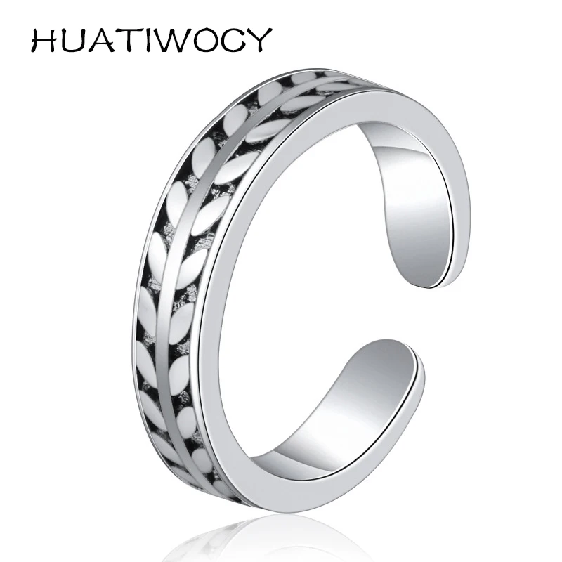

Vintage Ring for Women Men 925 Silver Jewelry Accessories Open Finger Rings Fashion Wedding Party Bridal Promise Gift Wholesale