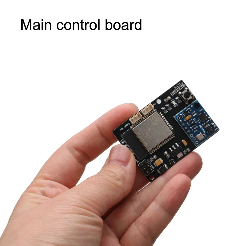Фото Цифровой цветной OLED-дисплей BoMaS1Set с модулем GPS и опциональным датчиком скорости (Пито) для FPV RC самолетов №3