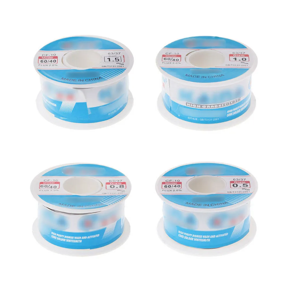 

1pc 100g 60 40 Rosin Core Qualitied Tin Lead Solder Wire Soldering Flux Welding Flux 2.0% Soldering Equipment