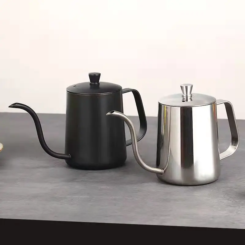 304 stainless steel kettle with cover Coffee pot