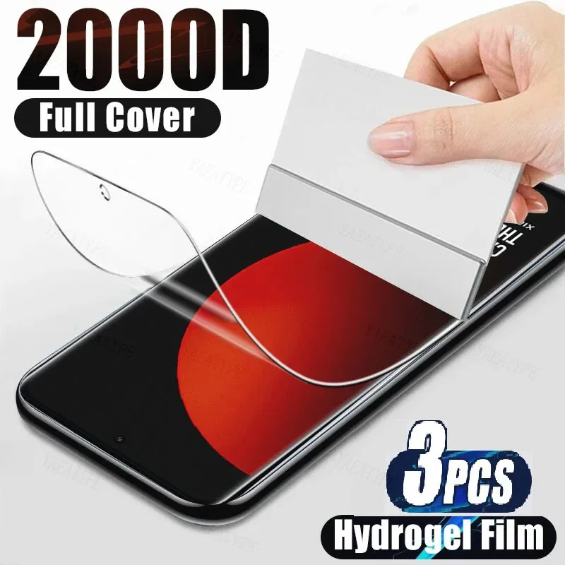3 шт. гидрогелевая пленка для Samsung Galaxy S23 S20 S21 S22 Plus Ultra Note 20 9 10 A52S A30 A53 A51 A50 A21S