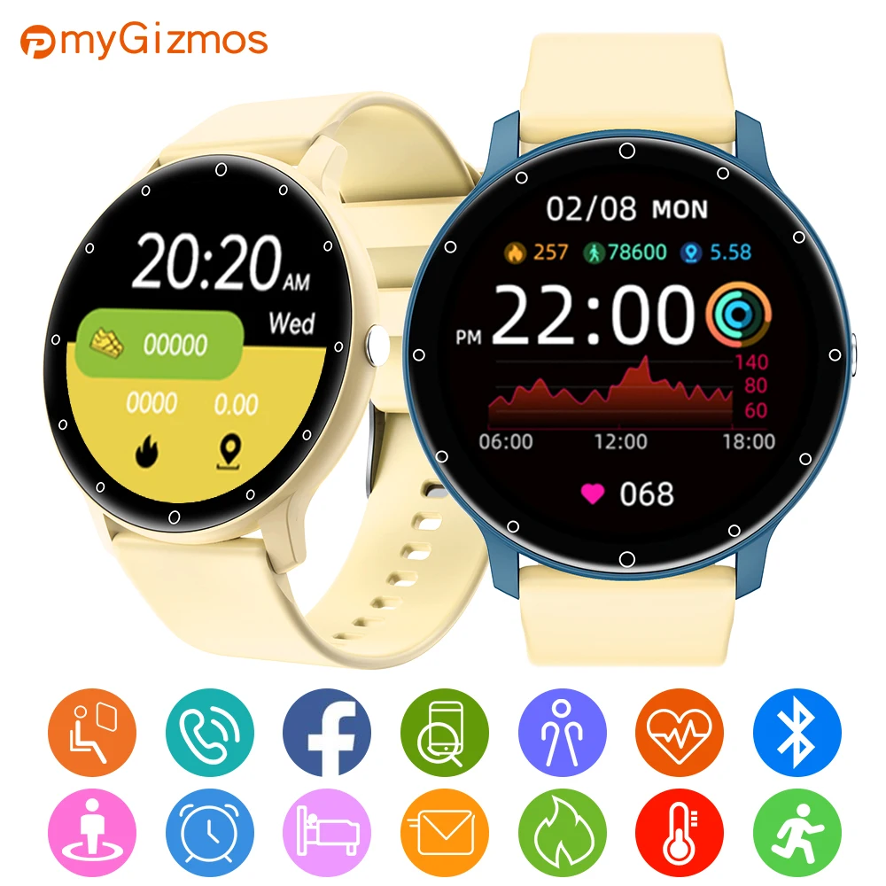 

[NO.1 Selling ] Smart Watch Men 2022 Bluetooth Call Custom Dial Women Smartwatch ZL02 Pro Smart Watch series 7 Fashion design