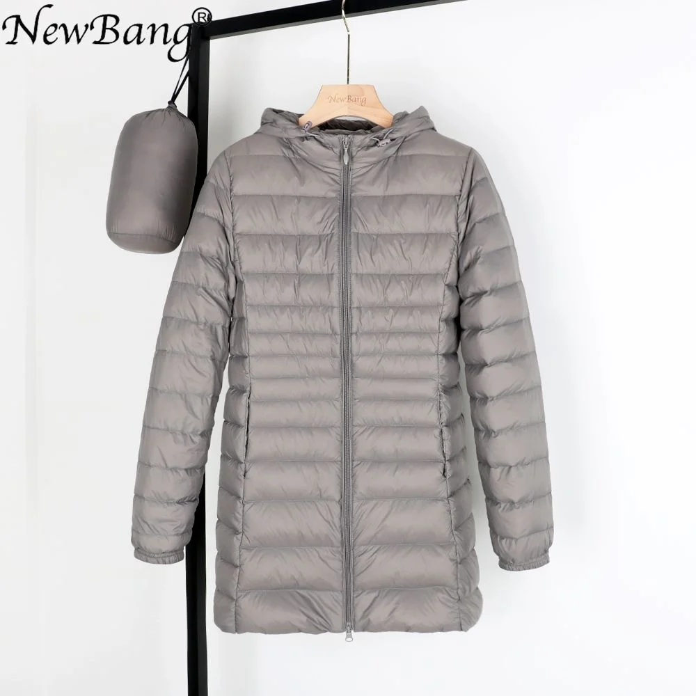 

Matt Fabric 5XL 6XL Plus Long Down Jacket Women Winter Ultra Light Down Jacket Women With Hooded Down Coat Female Big Size Coats