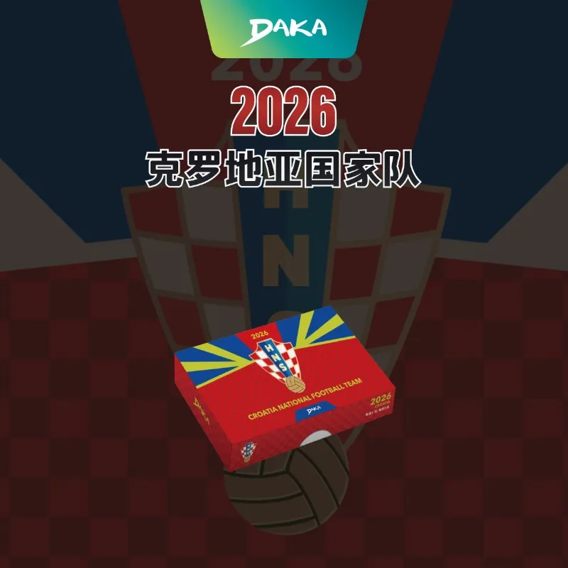 Новая коллекционная карточка сборной Хорватии по футболу DAKA 2026: Лука Модрич, Йоско Гвардиол, Лука Вушич – подарочные карточки футбольных звезд (art.: 3920dc2f33c4e) - 3920dc2f33c4e