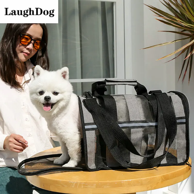 

Portable Pet Cat Bag Carriers For Small Dogs Cat Handbag Summer Breathable Pet Backpack Travel Cat Cage Dog Carrier Puppy Bags