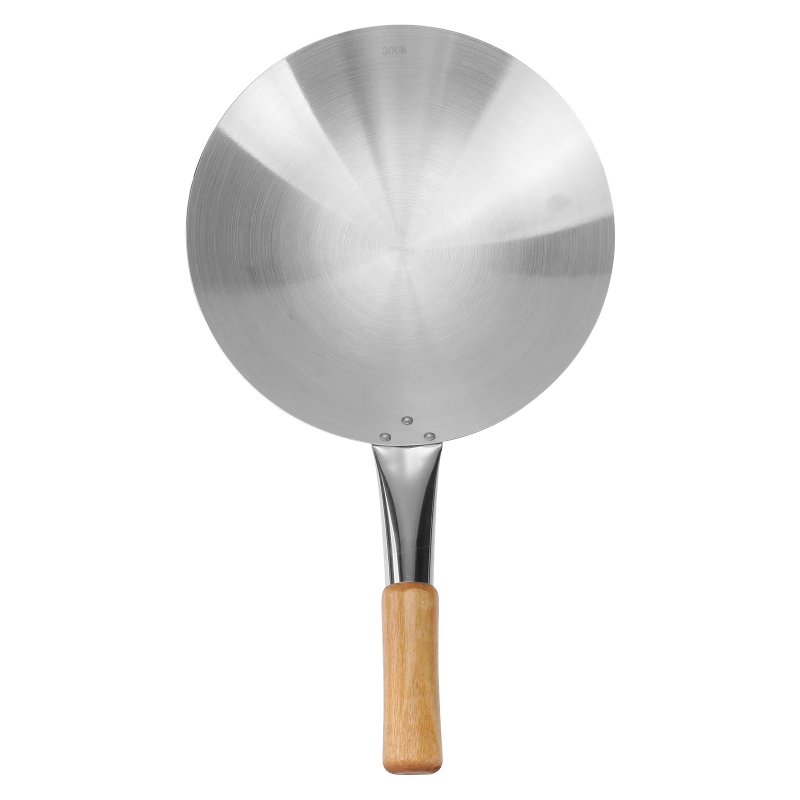 

Single Handle Wok Stainless Steel Deep Fryer Wok Pan Non Stick Pan Carbon Steel Skillet Wood Cooking Wok Frying Pot