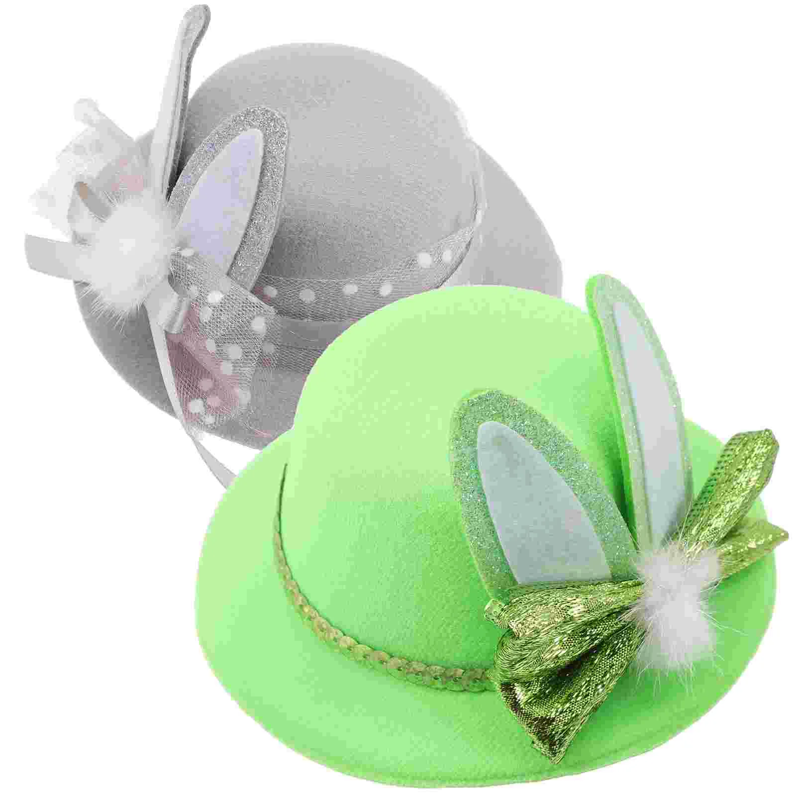 

Hat Easter Hair Bunny Rabbit Costume Barrettes Headdress Accessories Partyclip Ears Clips Shaped Rabbits Animal Topper Headwears