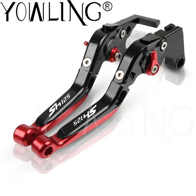 

For HONDA SH125 SH150i SH125i SH 125i 2014 2015 2016 2017 2018 Motorcycle Extendable Folding Adjustable CNC Brake Clutch Levers